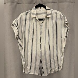 Madewell Striped Camp Shirt